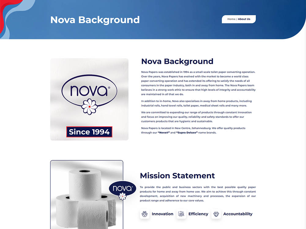 Nova Papers project view