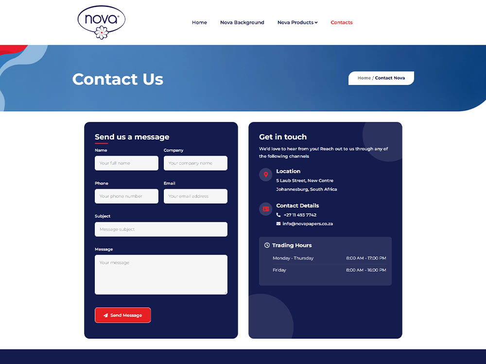 Nova Papers project view